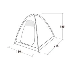 Outwell Free Standing Inner L 12 Outwell Free Standing Inner L -Out Door World 111340 free standing inner l drawing perspective2 1