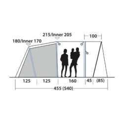 Outwell Flagstaff 5 Air Tent (2025) 22 Outwell Flagstaff 5 Air Tent (2025) -Out Door World 111488 flagstaff 5 air drawing other6