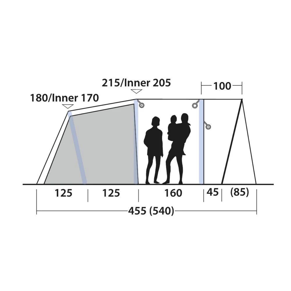 Outwell Flagstaff 5 Air Tent (2025) 11 Outwell Flagstaff 5 Air Tent (2025) - Image 11