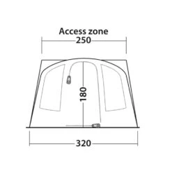 Outwell San Diego Awning (2025) -Out Door World 111506 san diego drawing other4