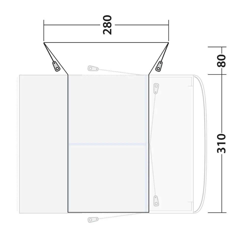 Outwell Tall Connection Jonesville 290/440SA 4 Outwell Tall Connection Jonesville 290/440SA - Image 4
