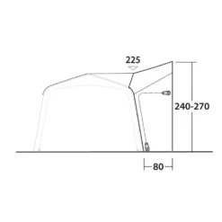 Outwell Tall Connection Jonesville 290/440SA 14 Outwell Tall Connection Jonesville 290/440SA -Out Door World 111507 tall connection jonesville 290 440sa drawing other5