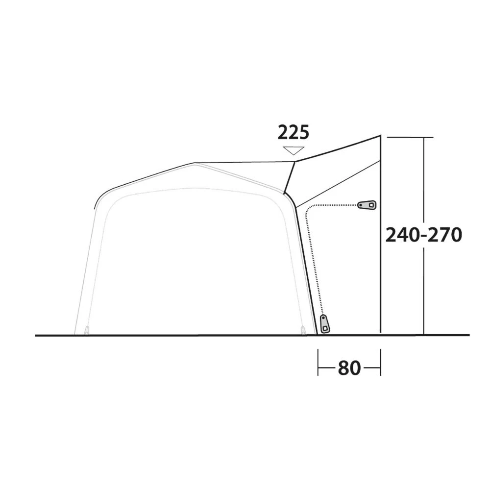 Outwell Tall Connection Jonesville 290/440SA 7 Outwell Tall Connection Jonesville 290/440SA - Image 7