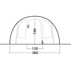 Outwell Carolina 6 Tent (2025) -Out Door World 111518 carolina 6 drawing other4