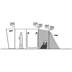 Easy Camp Romsdal 6 Tent (2025) -Out Door World 120498v25 063
