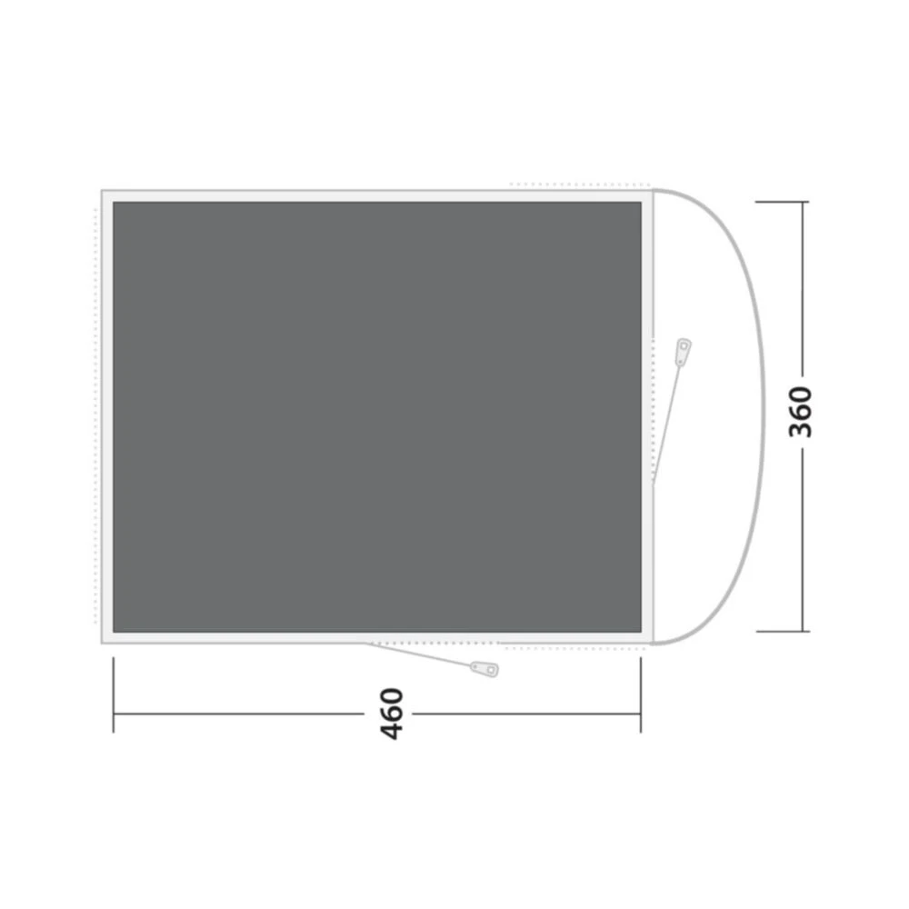 Outwell Sky 6 Footprint Groundsheet (460 X 360cm) 2 Outwell Sky 6 Footprint Groundsheet (460 X 360cm) - Image 2