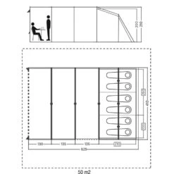 Coleman Vail 6L Tent -Out Door World 2000038912 5