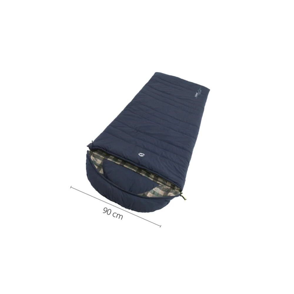 Outwell Camper Lux "L" Sleeping Bag Deep Blue 1 Outwell Camper Lux "L" Sleeping Bag Deep Blue