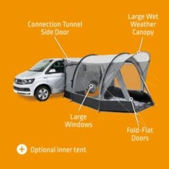 Kampa Action Drive Away Awning -Out Door World action pole 6