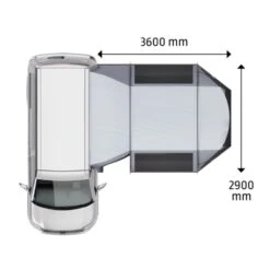 Kampa Action Drive Away Awning -Out Door World action pole 7