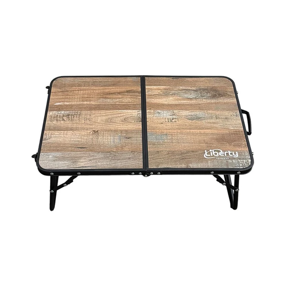 Quest Liberty Arkle Wood Effect Folding Table - Low 2 Quest Liberty Arkle Wood Effect Folding Table - Low - Image 2