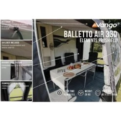 Vango Airbeam Vango Balletto Air 330 Elements ProShield Caravan Awning (2024) 13 Vango Airbeam Vango Balletto Air 330 Elements ProShield Caravan Awning (2024) -Out Door World balletto air 330 eps lf2