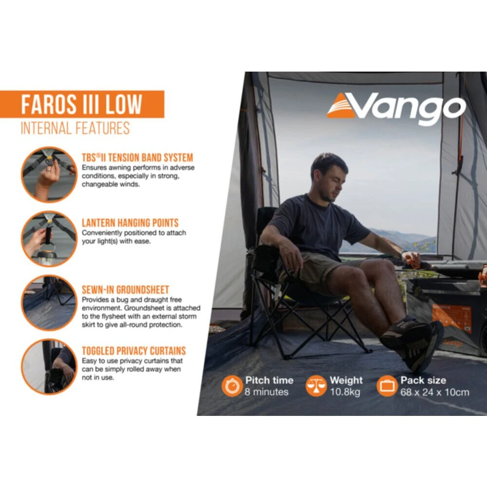 Vango Faros III Poled Awning (2025) 17 Vango Faros III Poled Awning (2025) - Image 17