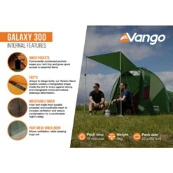 Vango Galaxy 300 Tent (2025) -Out Door World galaxy 300 infographic2 lowres