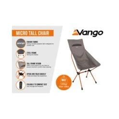 Vango Micro Tall Chair 18 Vango Micro Tall Chair -Out Door World micro tall chair excalibur infographic lowres small