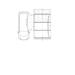 Outdoor Revolution Movelite T4E PC Midline Awning (220-255cm) (2023) -Out Door World movelite t4e floor1 1