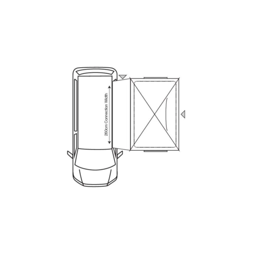 Outdoor Revolution Cayman Cuda F/G Awning (180-240) 3 Outdoor Revolution Cayman Cuda F/G Awning (180-240) - Image 3