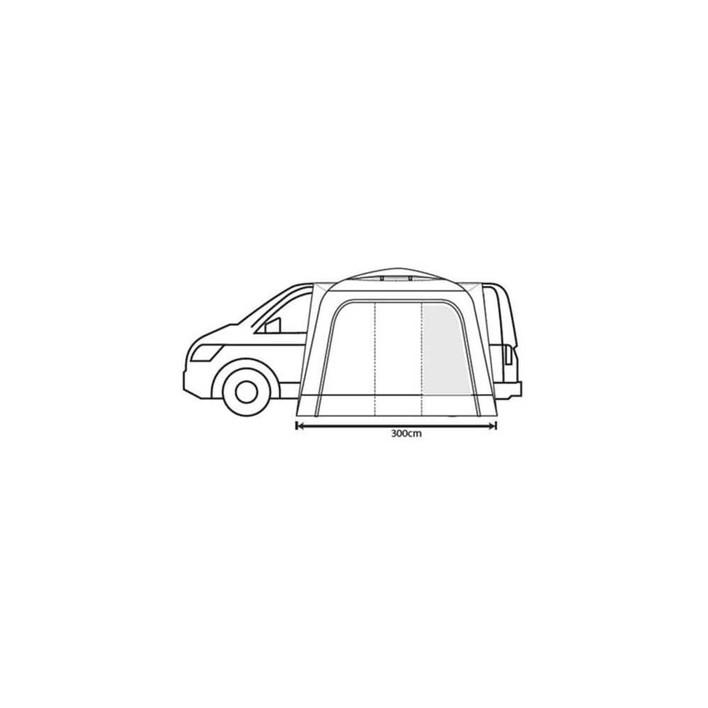 Outdoor Revolution Cayman Cuda F/G Awning (180-240) 4 Outdoor Revolution Cayman Cuda F/G Awning (180-240) - Image 4