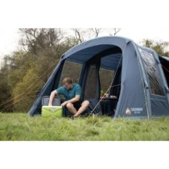Vango Airbeam Vango Savannah Air 400 Tent Package (incl Footprint) -Out Door World savannah air 400 lifestyle low 5