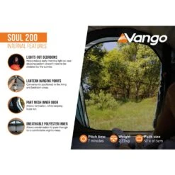 Vango Soul 200 Tent (2025) -Out Door World soul 200 infographic internal lowres 2