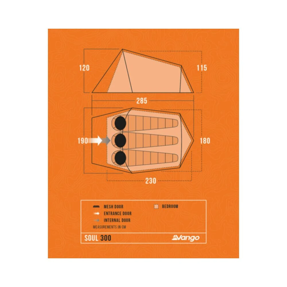 Vango Soul 300 Tent (2025) 4 Vango Soul 300 Tent (2025) - Image 4