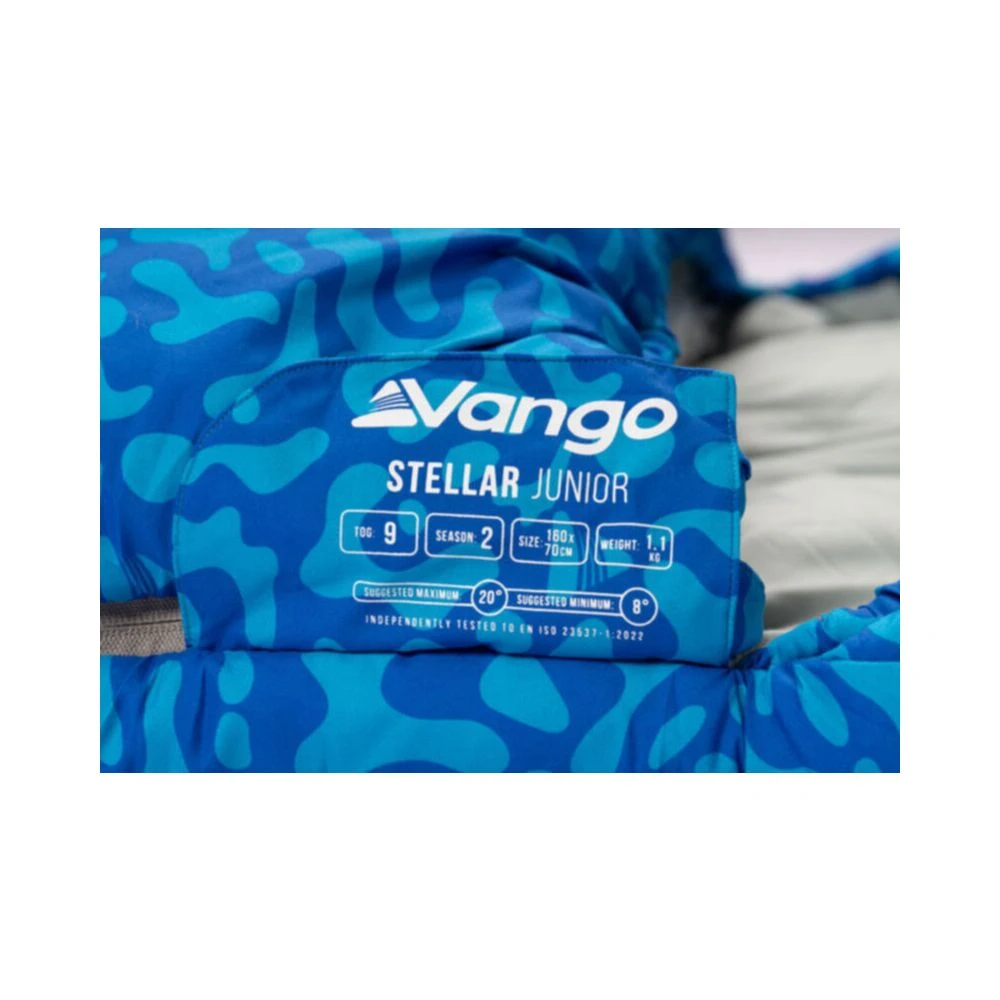 Vango Stellar Junior Sleeping Bag 10 Vango Stellar Junior Sleeping Bag - Image 10