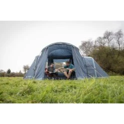 Vango Experience Side Awning (TA003) (Deep Blue) -Out Door World ta003 sideawning lifestyle 44