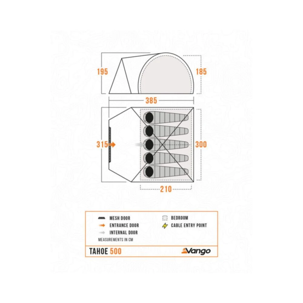 Vango Tahoe 500 Tent (2025) 5 Vango Tahoe 500 Tent (2025) - Image 5