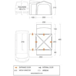 Vango Versos Air Low Awning -Out Door World versos air low 2024 floorplanlr